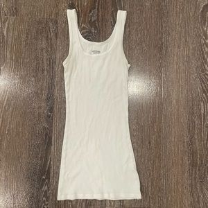 White tank top